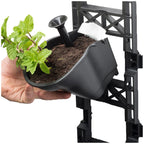 Maze QUINT Vertical Garden With 8 Frames And 40 Pots
