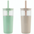 Reduce Aspen Glass Tumbler 591ml 2 Pack Matcha Sand