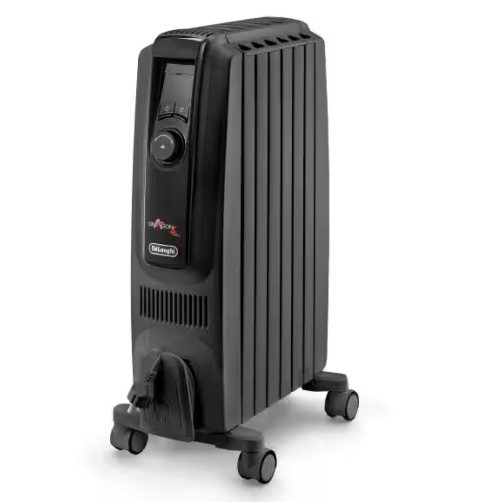 Dragon 4 Pro 1500W Oil-Filled Radiator Heater with Timer