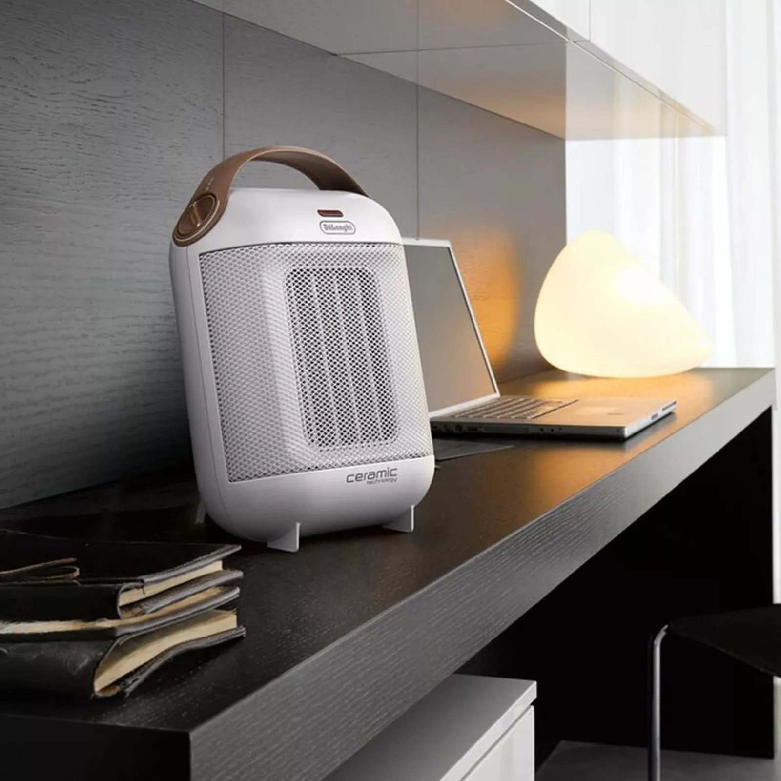 1800W Ceramic Capsule Heater – Ivory White, Portable Electric Heater