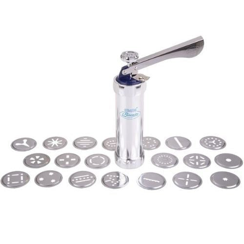 Cookie Stamp Deluxe Biscuit Press Bakeware Cookies Tool With 20 Discs Schule