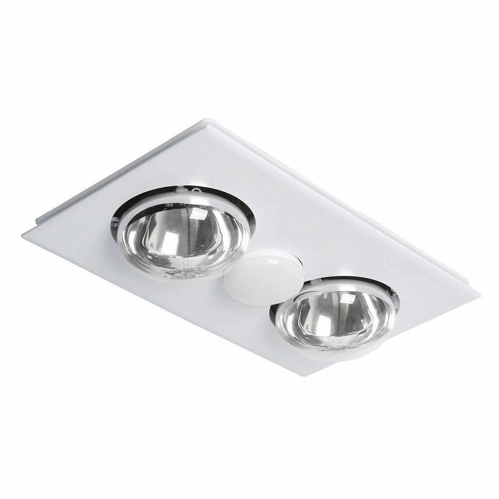 Martec Striker 2 Bathroom Heater and Exhaust Fan With Tricolour LED Light