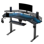 Eureka Ergonomic Studio Electric Standing Desk With Keyboard Tray