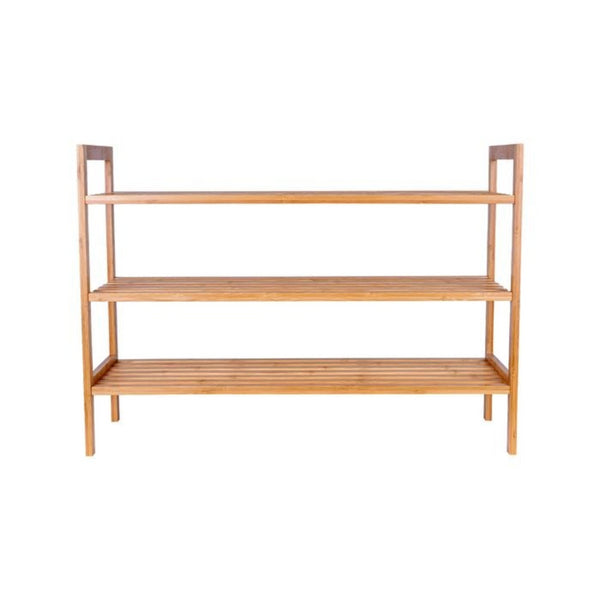 Flexi Storage Living Bamboo Stackable Shoe Rack 70x26x50cm