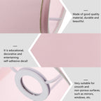 Ortofally Drum Lamp Shade Linen Fabric Lamp Cover Chandelier Lamp Shades for Chandeliers Lights Table Floor Wall Lamps Replacement 17.00X16.00X4.00CM Pink