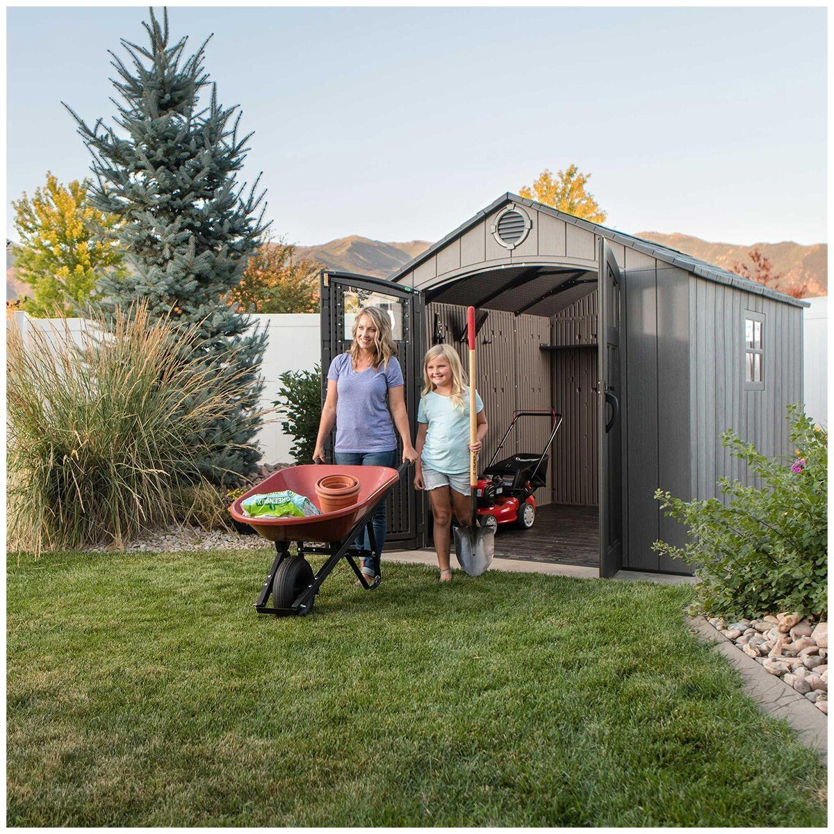 Lifetime Storage Shed 2.4 x 3M