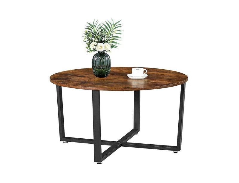 VASAGLE Round Coffee Table