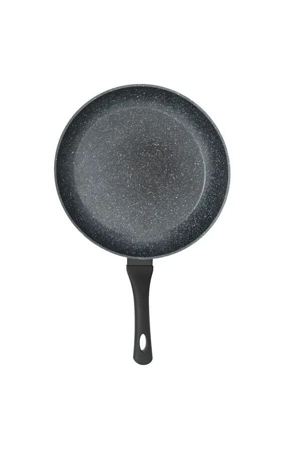 Stone Chef Forged Frying Pan Cookware Kitchen Fry Pan Black 30cm