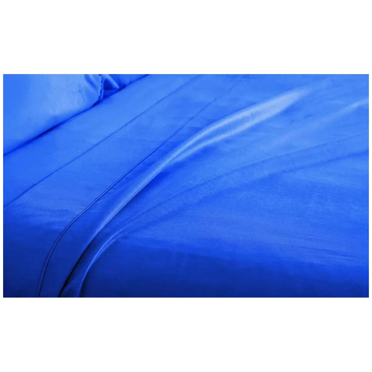 Ramesses 2000 TC Bamboo Double Sheet Set Royal Blue