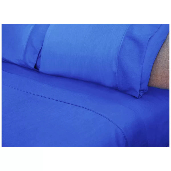 Ramesses 2000 TC Bamboo Double Sheet Set Royal Blue