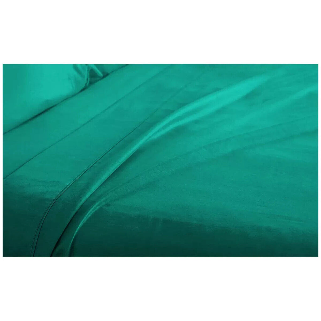 Ramesses 2000 TC Bamboo Double Sheet Set Teal