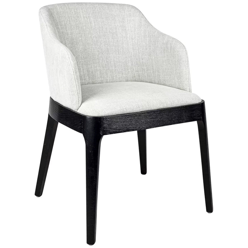 CAFE Lighting & Living Hayes Black Dining Chair Natural