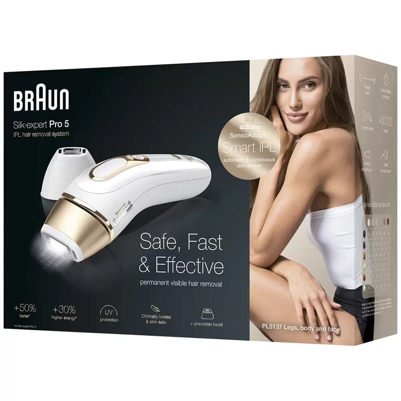 Braun IPL Silk Expert Pro 5 Permanent Visible Hair Removal