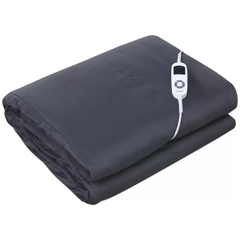 Dreamaker Cotton Cover Heated Weighted Electric Throw Blanket 5kg