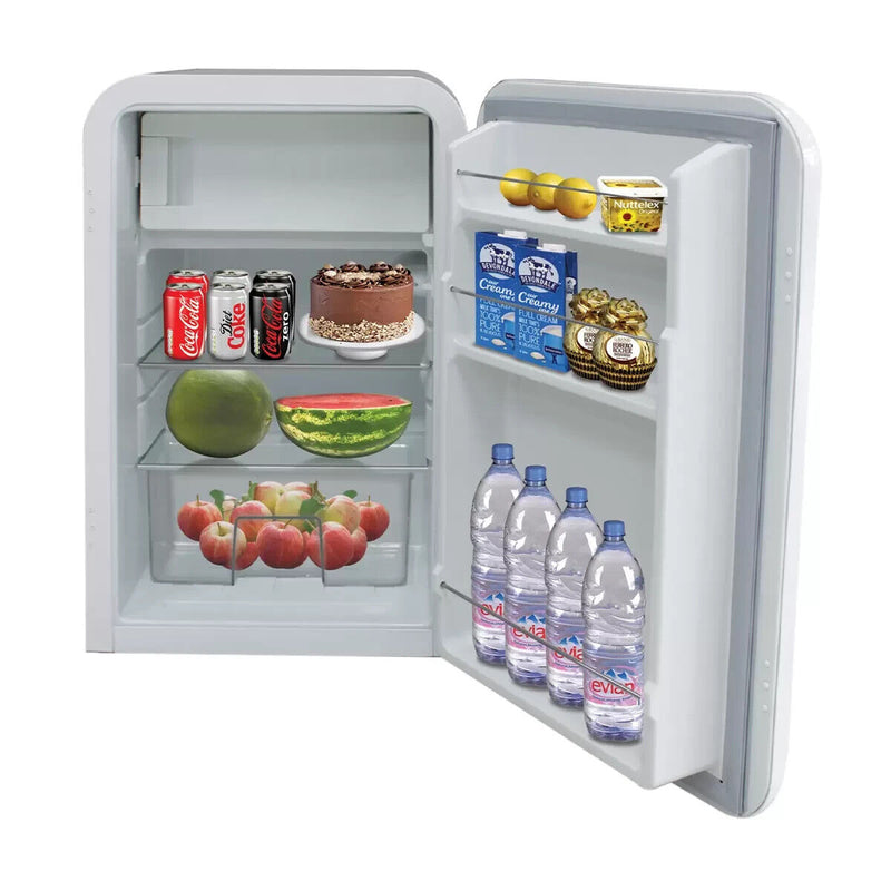 Airflo 130L Retro Fridge White AFF130W