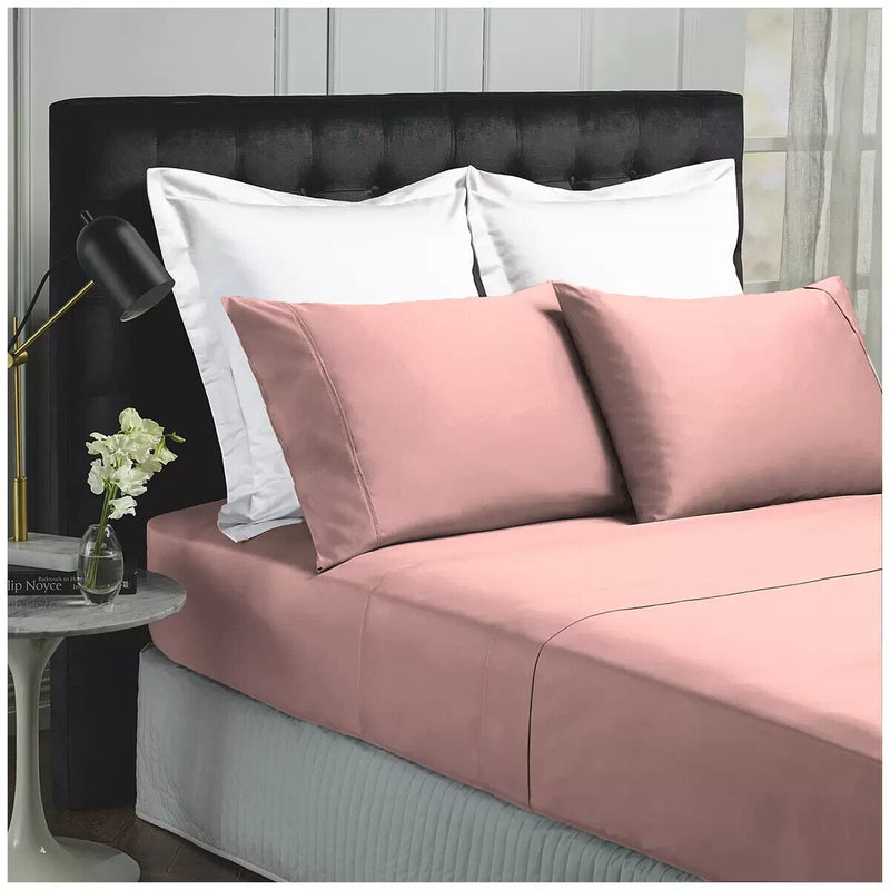 Royal Comfort Balmain Bamboo King Sheet Set Blush