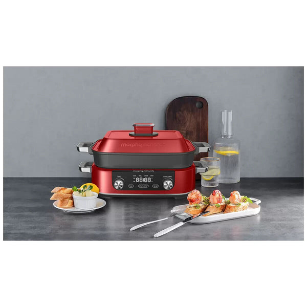 Morphy Richards Digital Multifunction Cooking Pot Red 3L