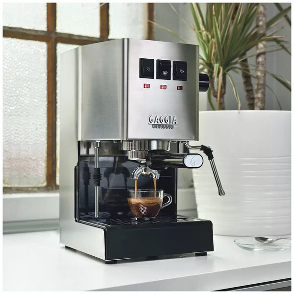 Gaggia Classic Pro Manual Coffee Machine DMGNCSTEEL