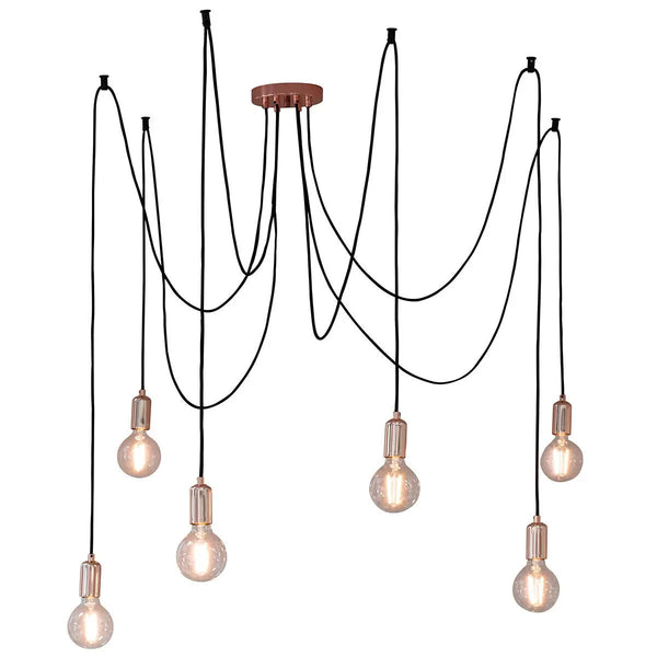 Hudson Living Studio LED Pendant Light Copper