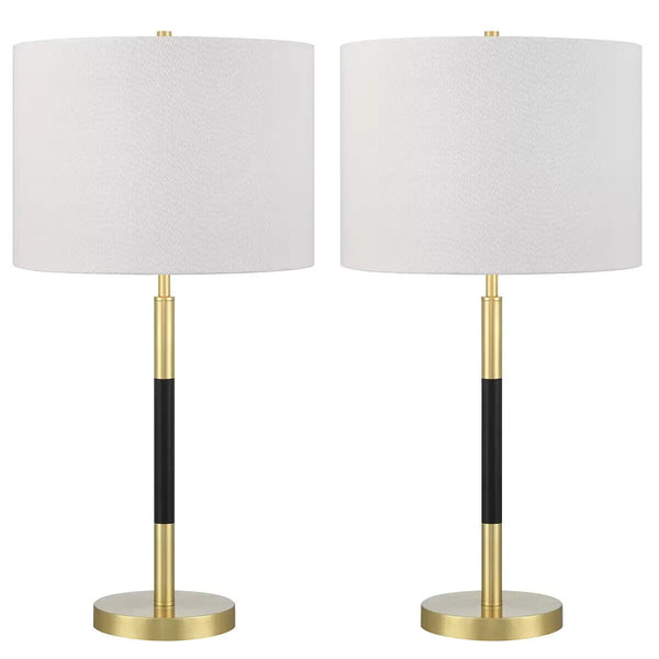 Bridgeport Designs Brianna Twin Pull Table Lamp Set 2 Pack