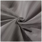 Kensington 1200TC Stripe Cotton Sheet Set Double Charcoal