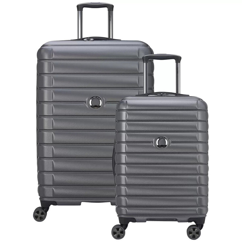 Delsey Hardside 2 Piece Luggage Set Graphite