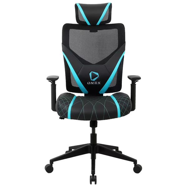 ONEX GE300 Breathable Ergonomic Gaming Chair Black Blue