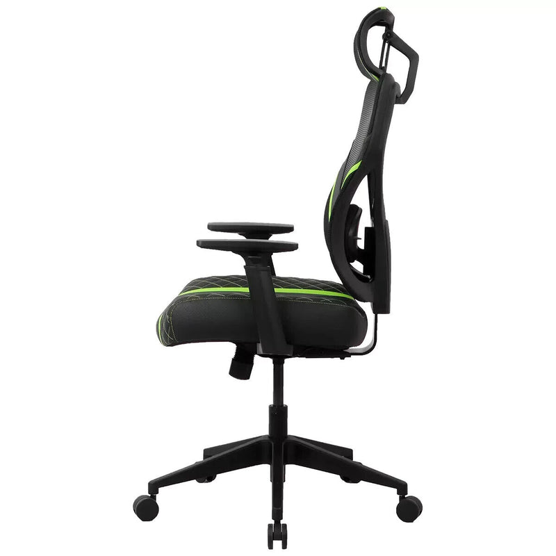ONEX GE300 Breathable Ergonomic Gaming Chair Black Green