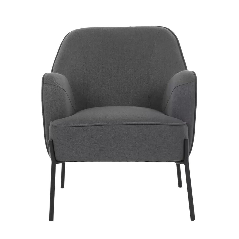 ONEX HuGo Upholstered Armchair Dark Grey