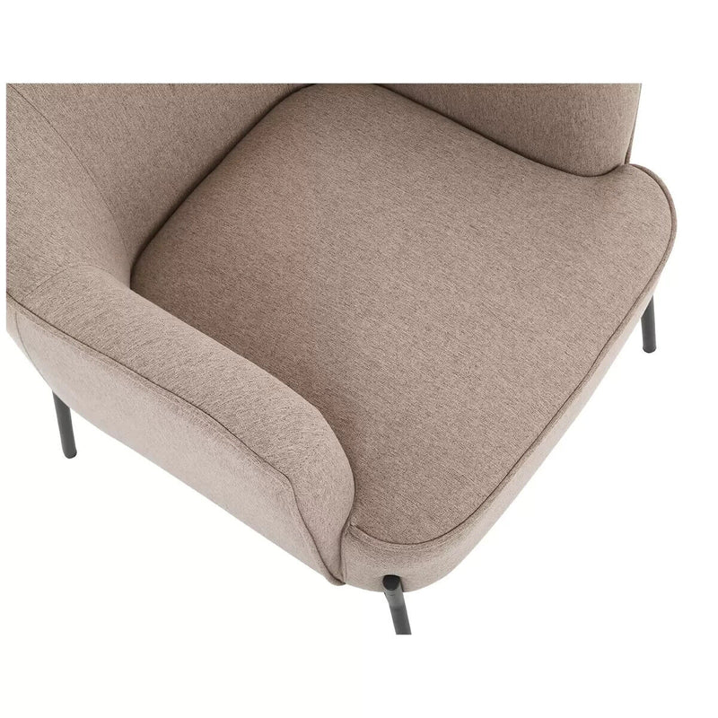 ONEX HuGo Upholstered Armchair Light Brown