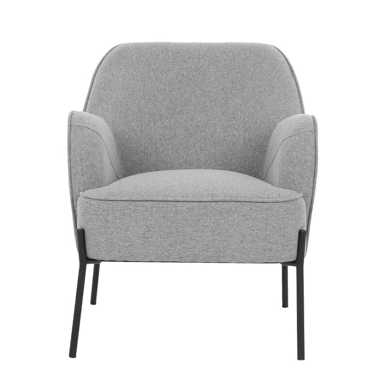 ONEX HuGo Upholstered Armchair Light Grey