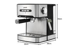 Pronti 1.6L Automatic Coffee Espresso Machine with Steam Frother