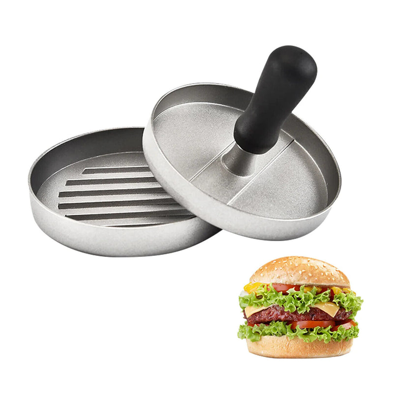 Large Round Hamburger Patty Maker Grill Press Burger Metal Mold Cooking Tools