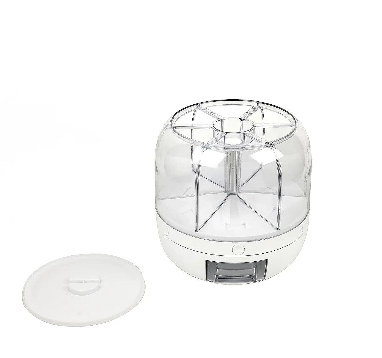 Rice Storage Cereal Dispenser Grain Container Rotating Dry Food Box