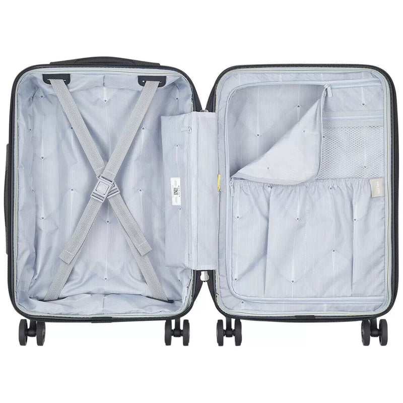 Delsey Paris 2 Piece Luggage Set Silver