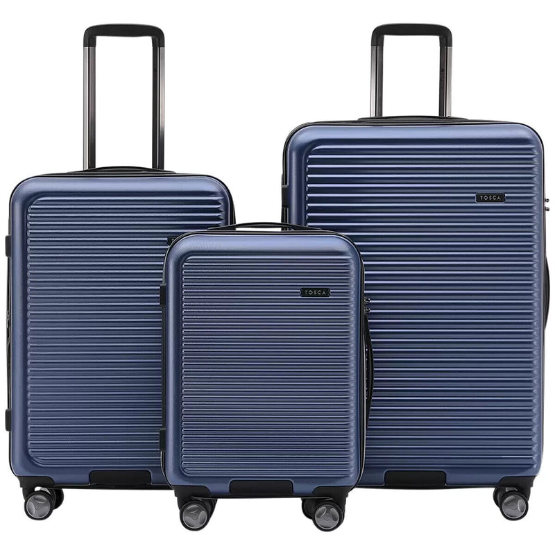 Tosca London Luggage 3 Piece Set Navy