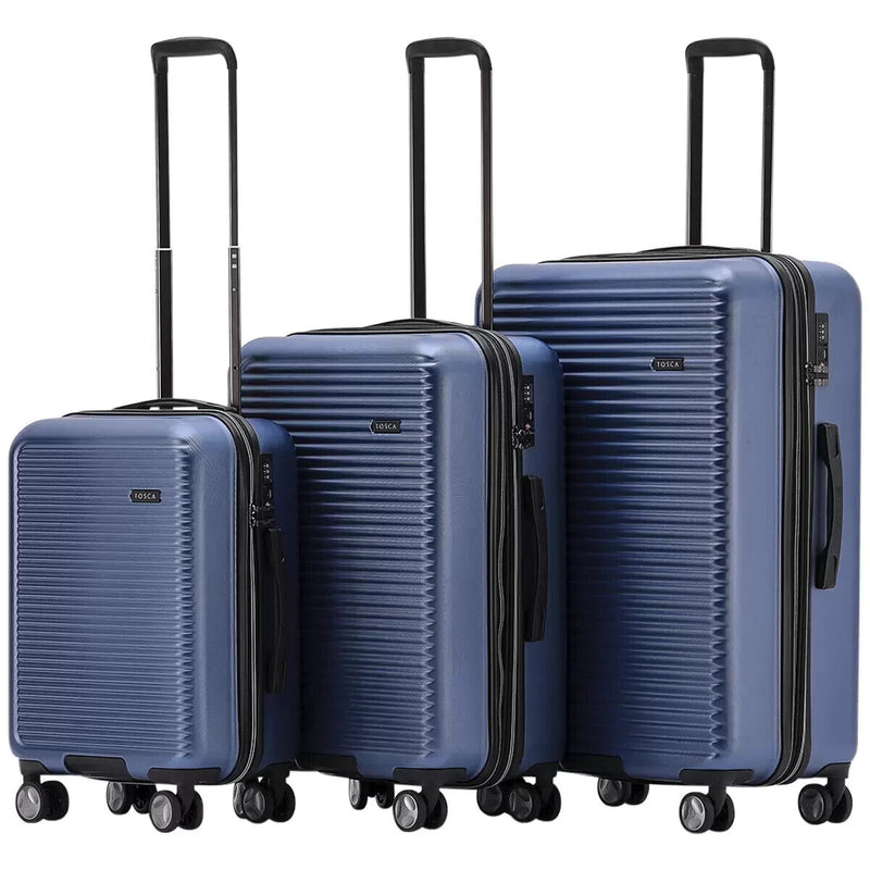 Tosca London Luggage 3 Piece Set Navy