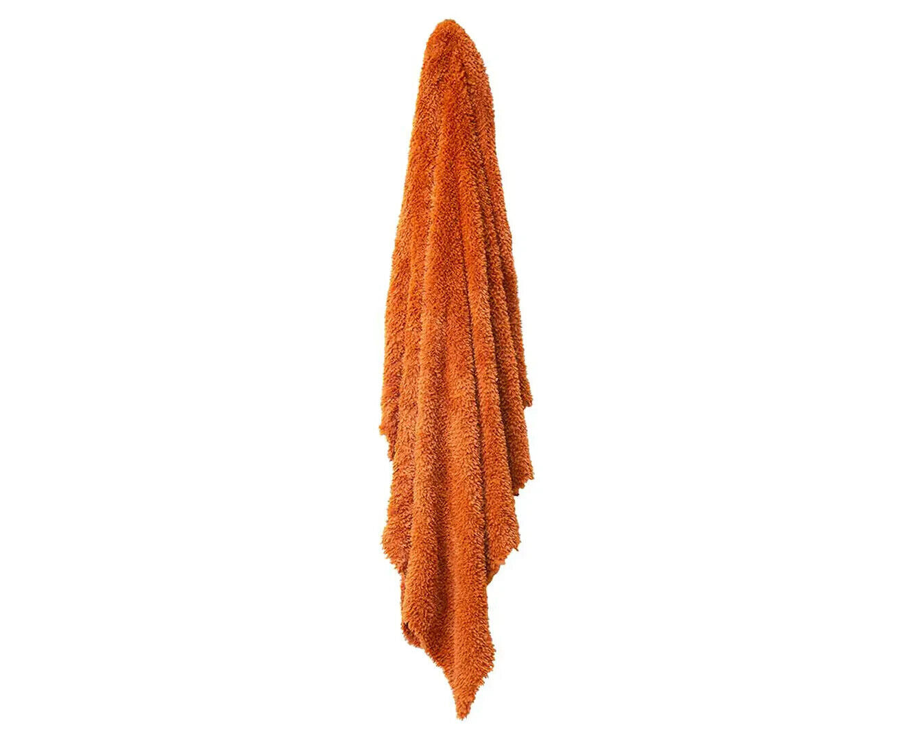 J.Elliot Home Eve Fur Knitted Throw Amber