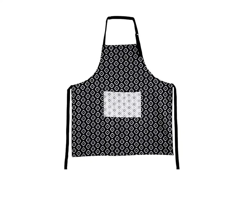 IDC Homewares Cotton Apron Alcazar Black