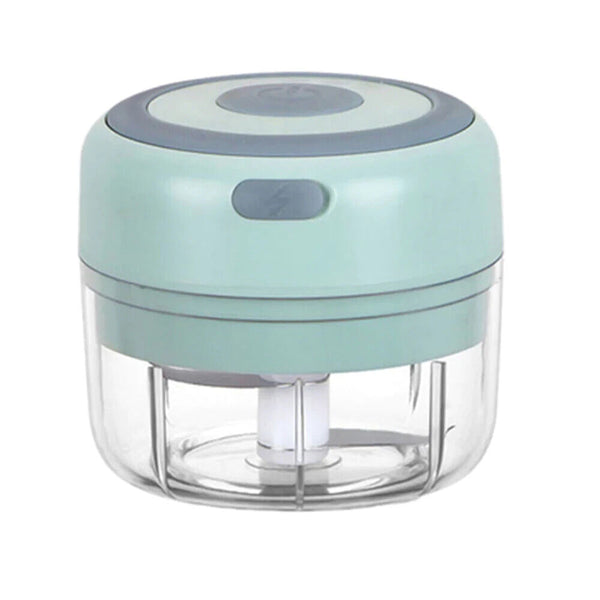 250ML Electric Garlic Food Chopper Vegetable Chopper Grinder Blender Crusher+100ML Cup