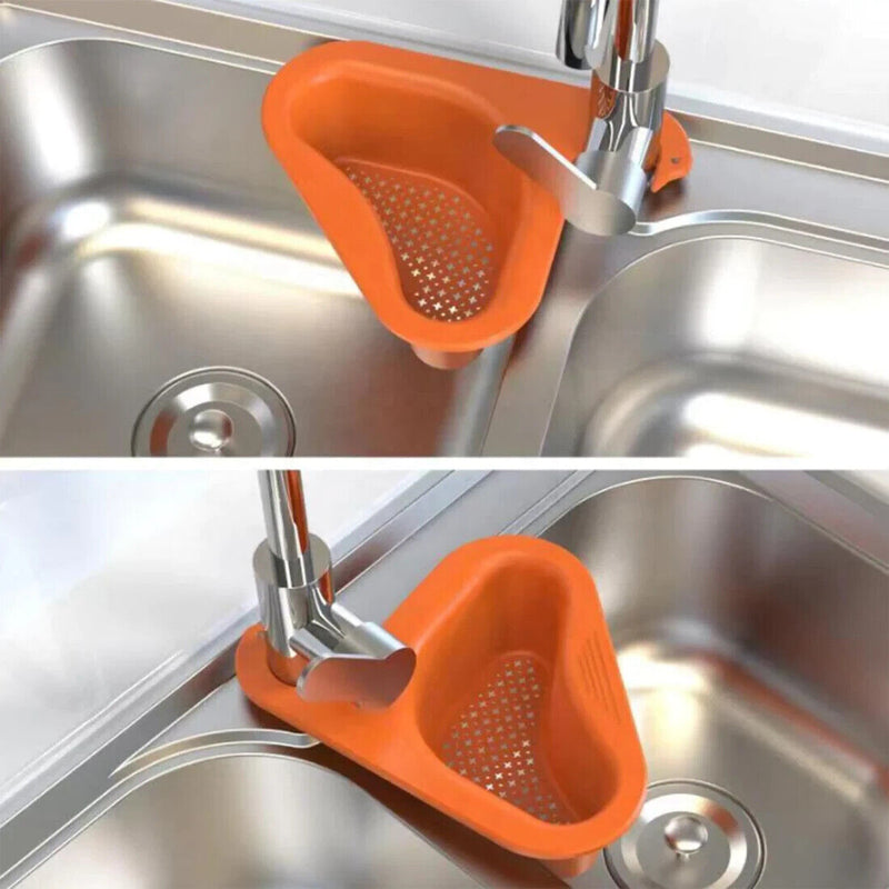 Cookingstuff Sink Kitchen Storage Drain Basket Rack Strainer Non-Perforated Vegetable Basket