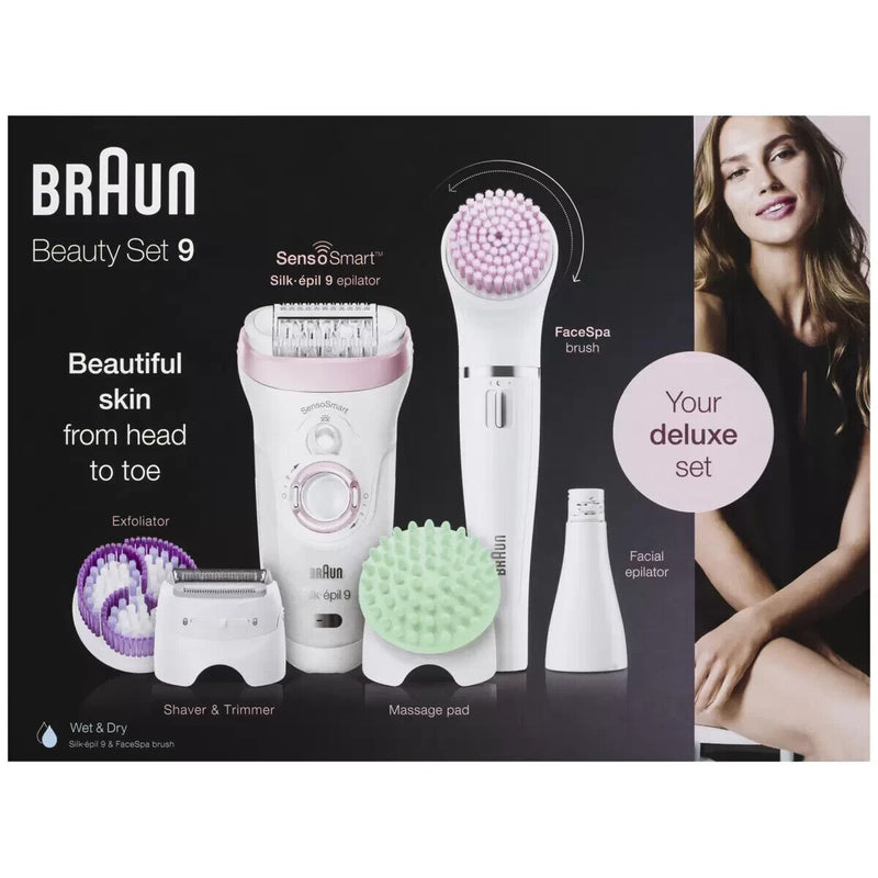 Braun All Body Beauty Wet And Dry Set White