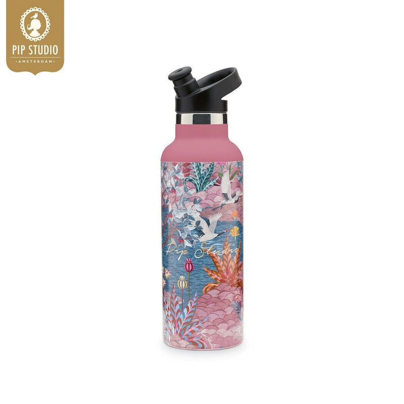 PIP Studio Angie Water Bottle Pip Garden Pink 600ml