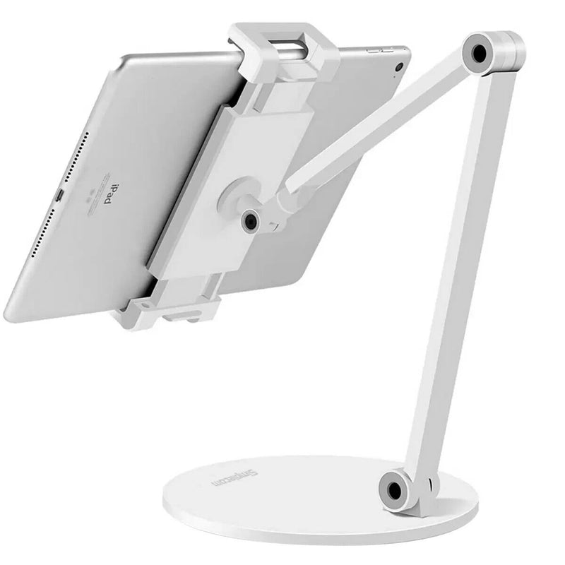 Simplecom Desktop Stand for Phones and Tablets up to 13 Inch White