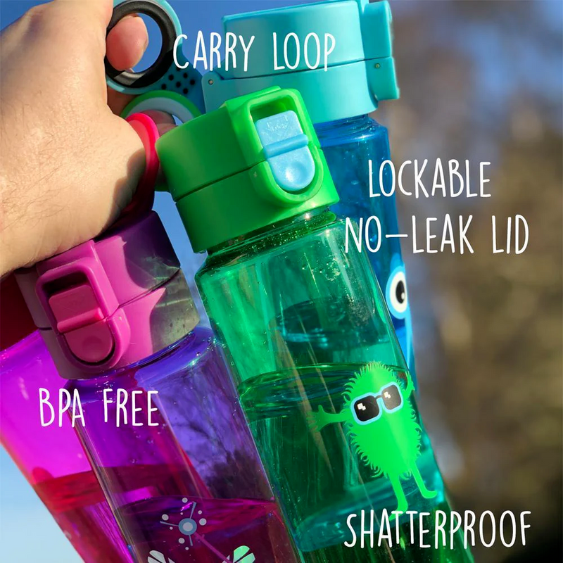 Tinc Green Leak Proof Flip and Clip Water Bottle