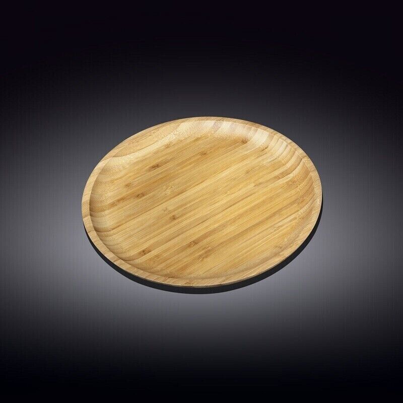 Bamboo Round Plate 23cm (6pce)