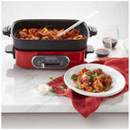 Morphy Richards Multifunction Pot 562010 Red