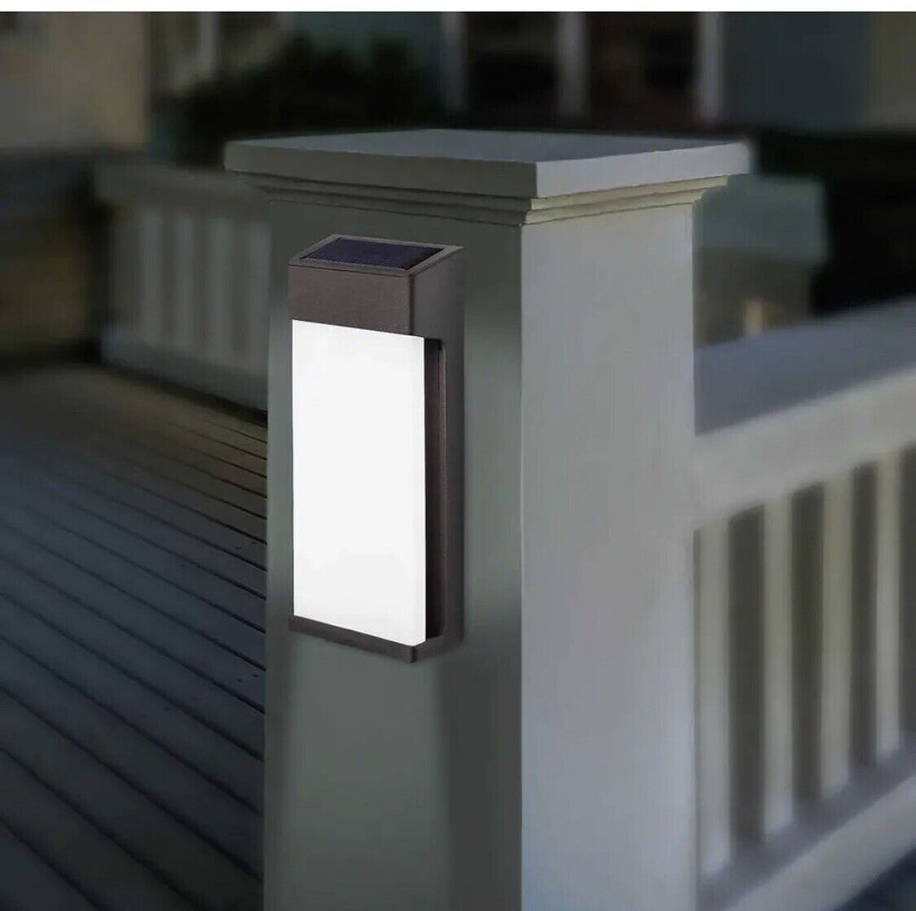 Naturally Solar GTX Solar Post Accent Light 4 Pack