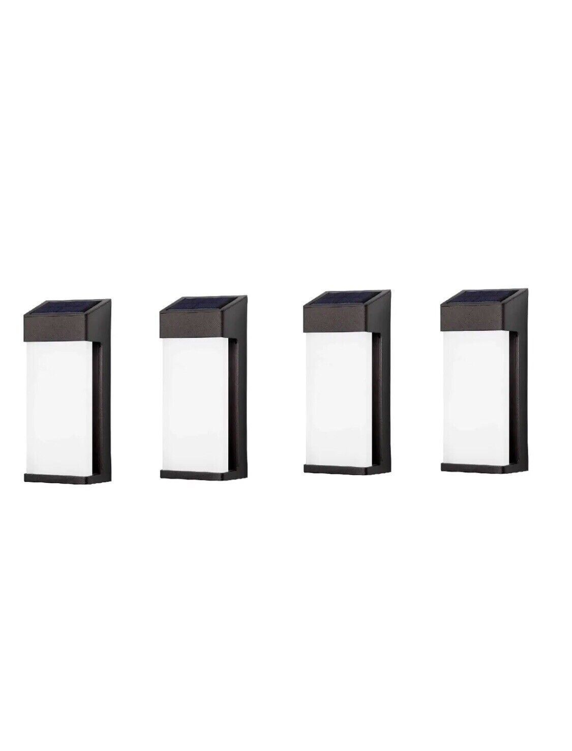 Naturally Solar GTX Solar Post Accent Light 4 Pack