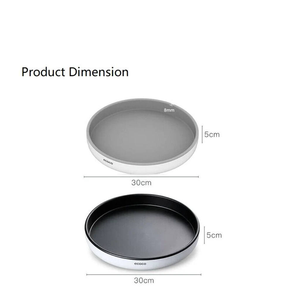 Ecoco Kitchen Rotating Spice Condiment Storage Rack Bathroom Swivel Tray Organiz